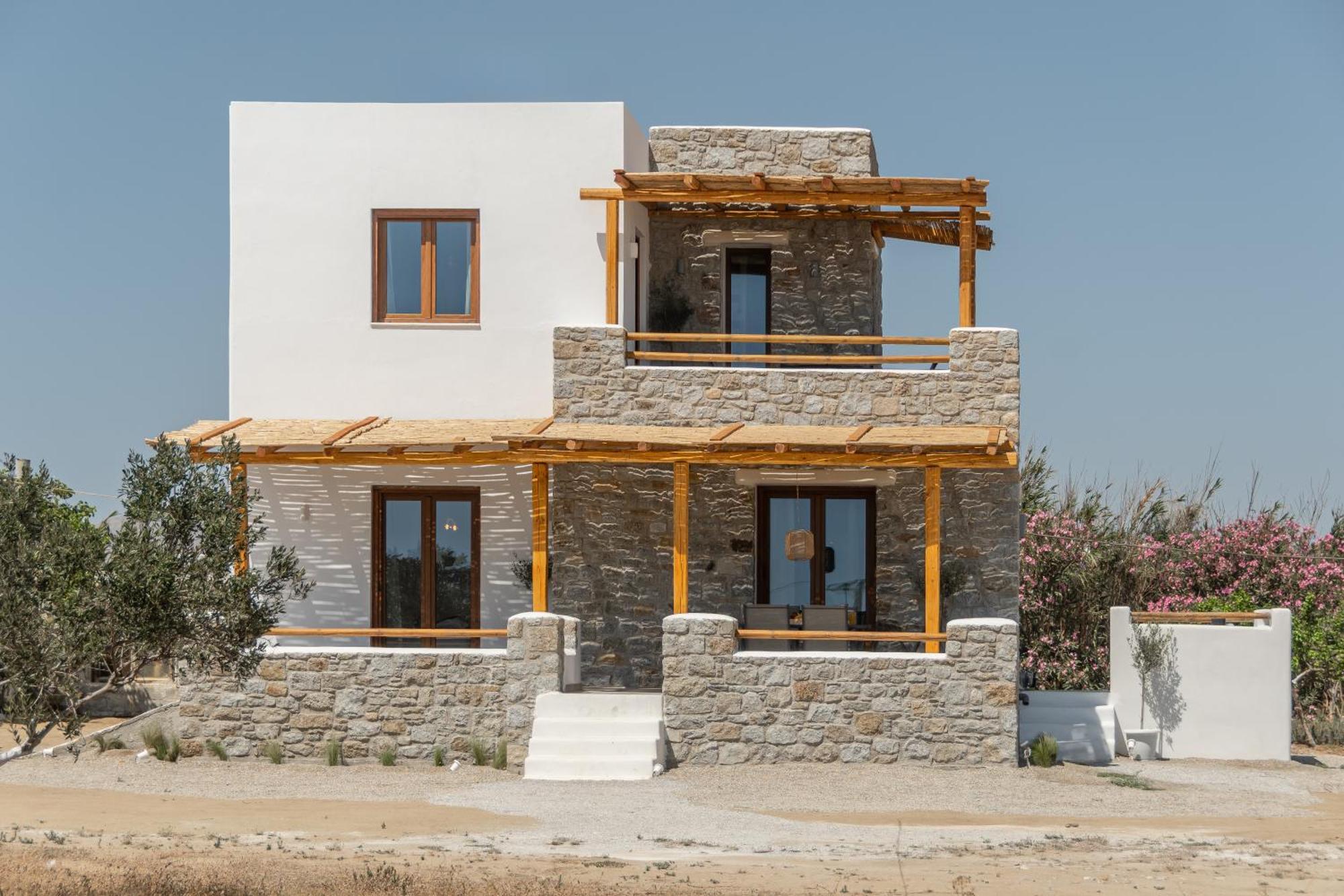 Naxos Beachwalk Villa Plaka Maragkas Kültér fotó