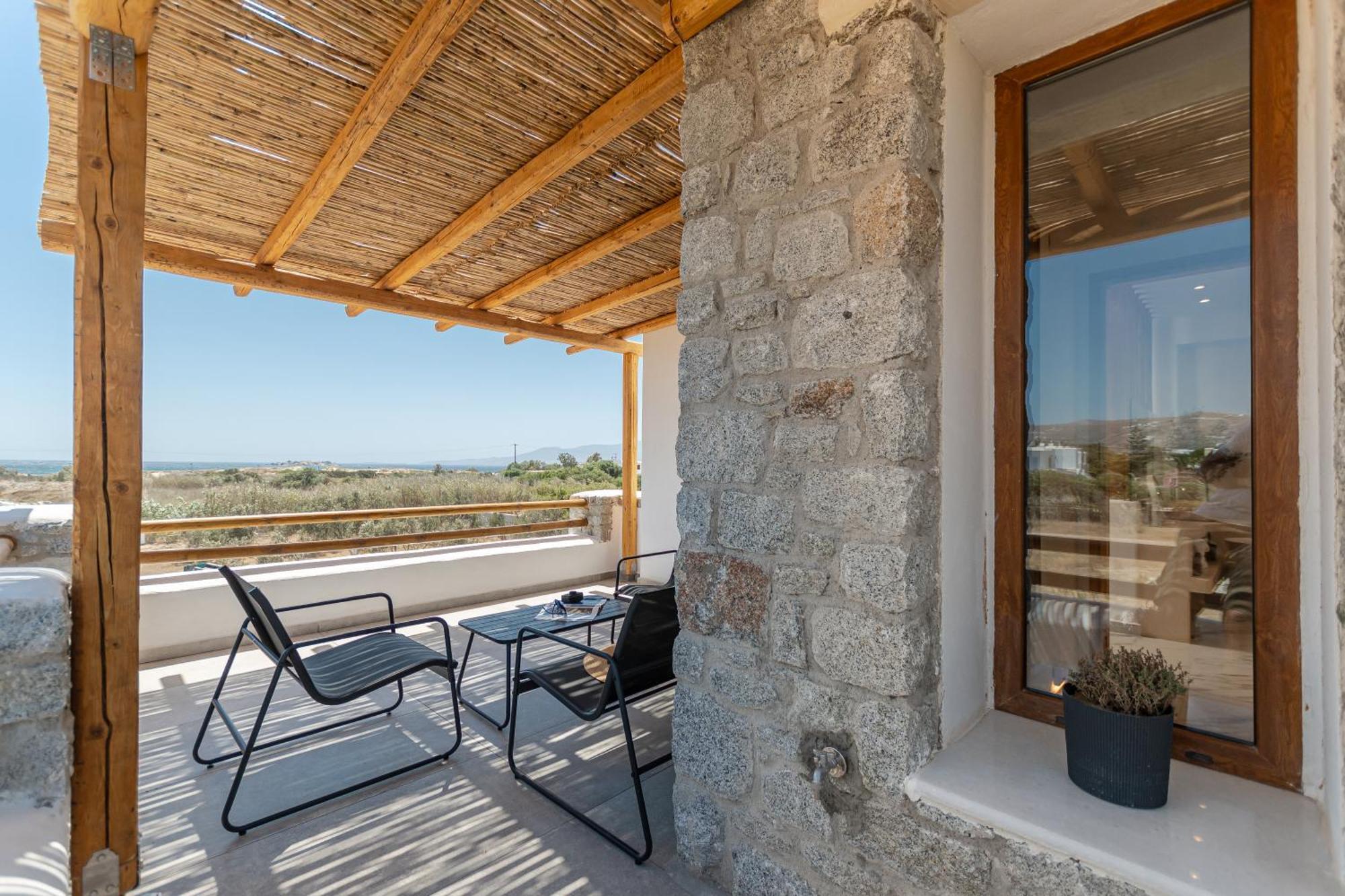 Naxos Beachwalk Villa Plaka Maragkas Kültér fotó