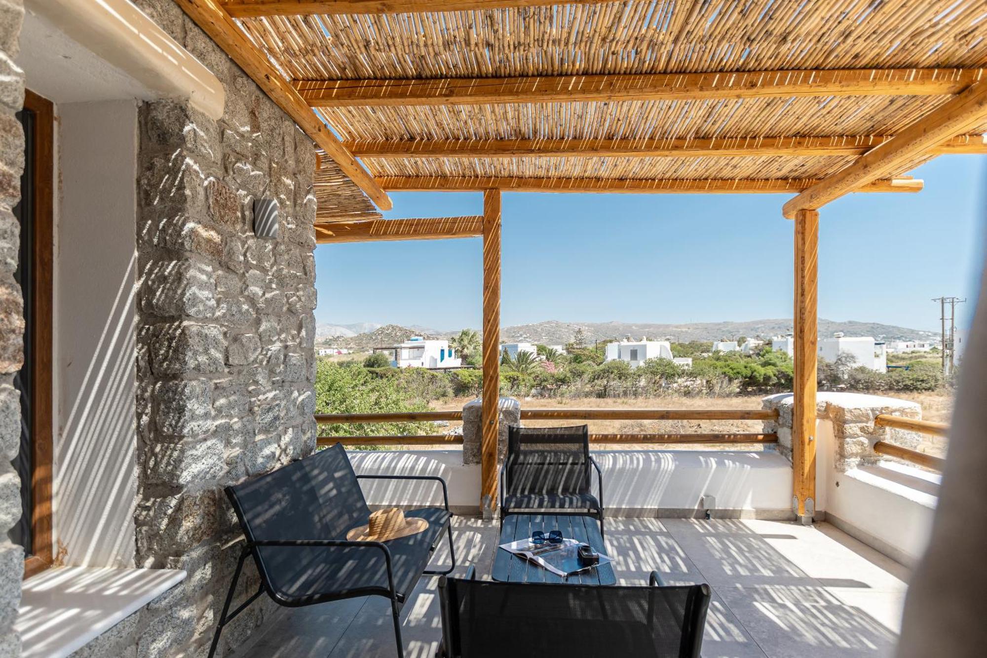 Naxos Beachwalk Villa Plaka Maragkas Kültér fotó
