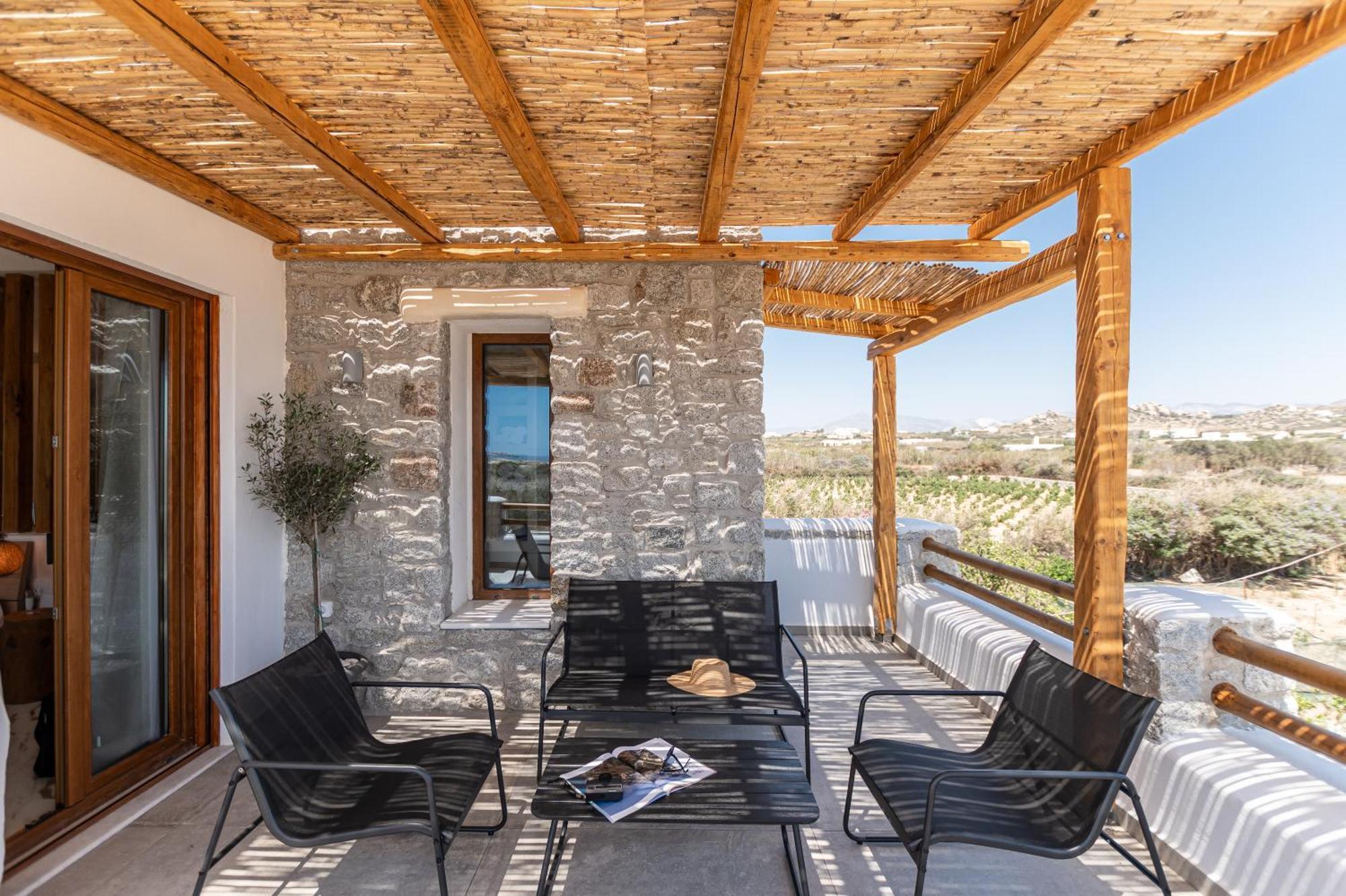 Naxos Beachwalk Villa Plaka Maragkas Kültér fotó