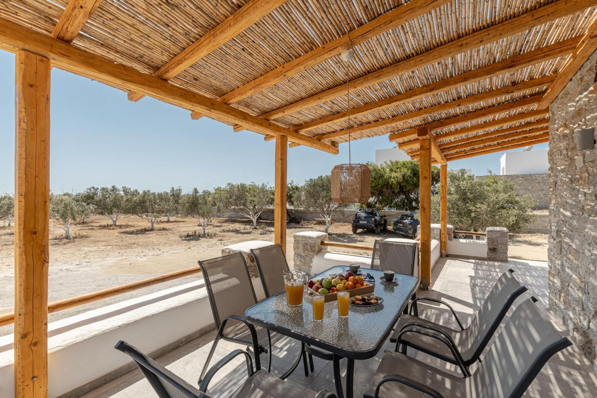 Naxos Beachwalk Villa Plaka Maragkas Kültér fotó