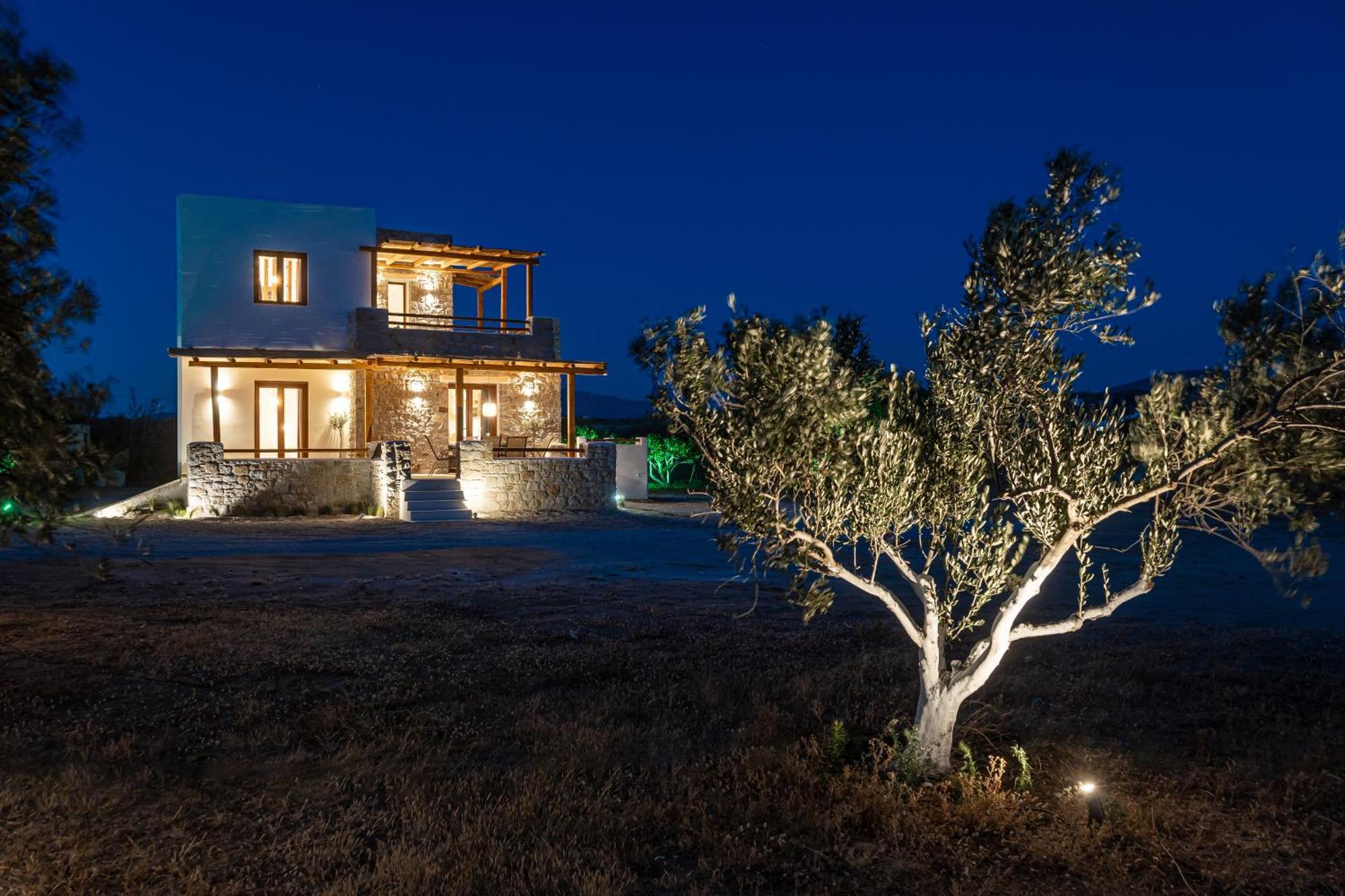 Naxos Beachwalk Villa Plaka Maragkas Kültér fotó
