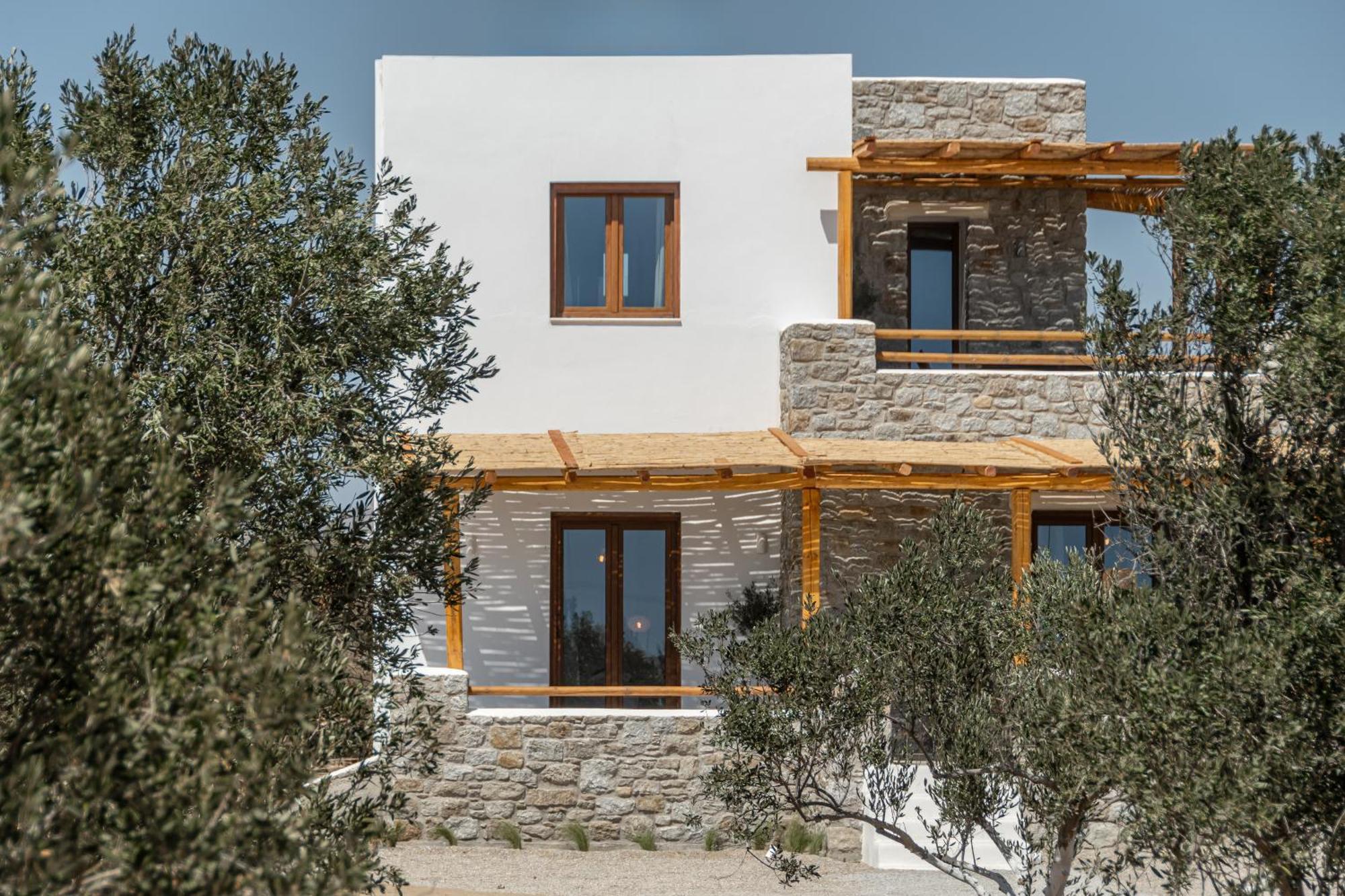 Naxos Beachwalk Villa Plaka Maragkas Kültér fotó