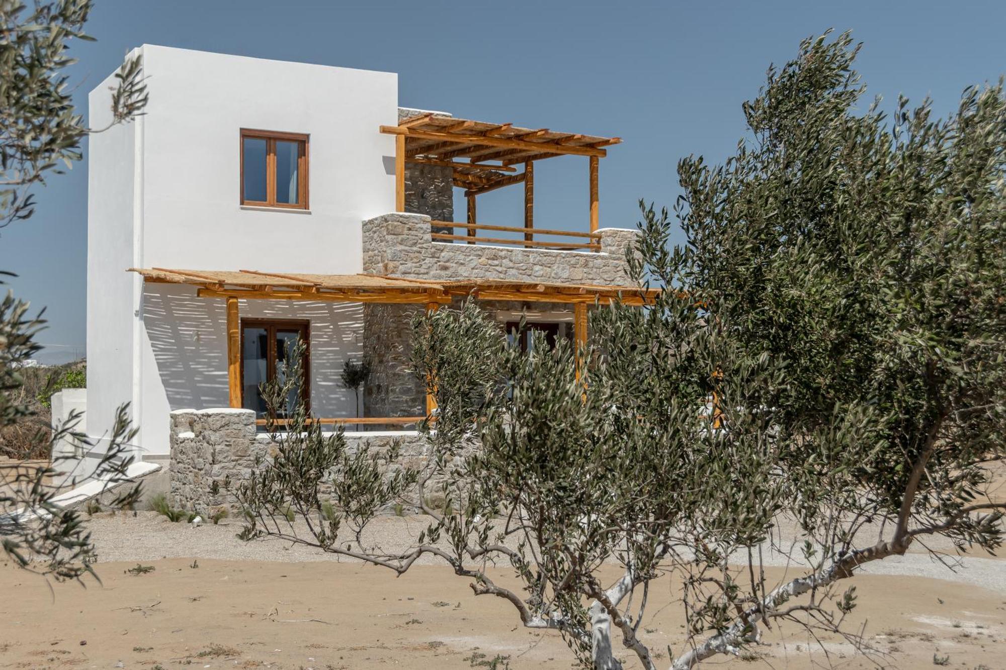 Naxos Beachwalk Villa Plaka Maragkas Kültér fotó