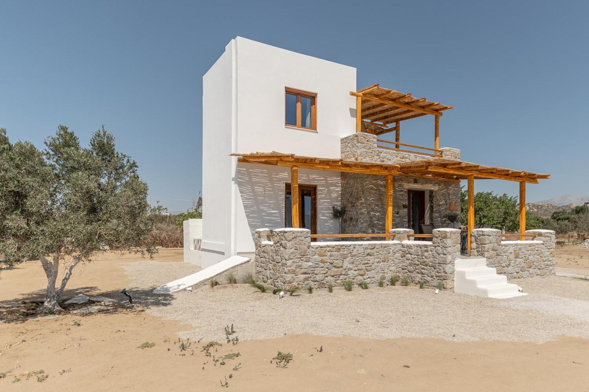 Naxos Beachwalk Villa Plaka Maragkas Kültér fotó