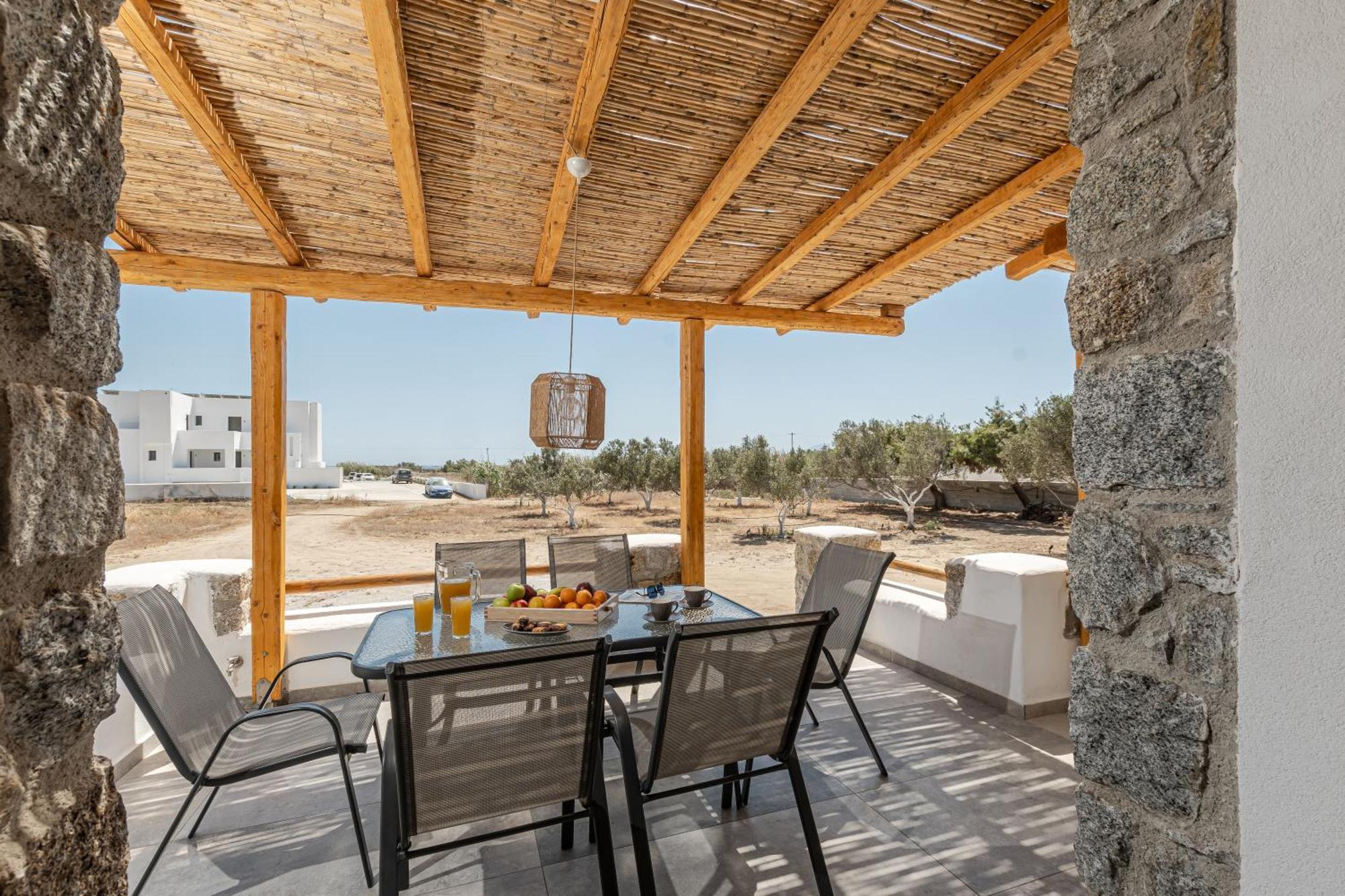 Naxos Beachwalk Villa Plaka Maragkas Kültér fotó