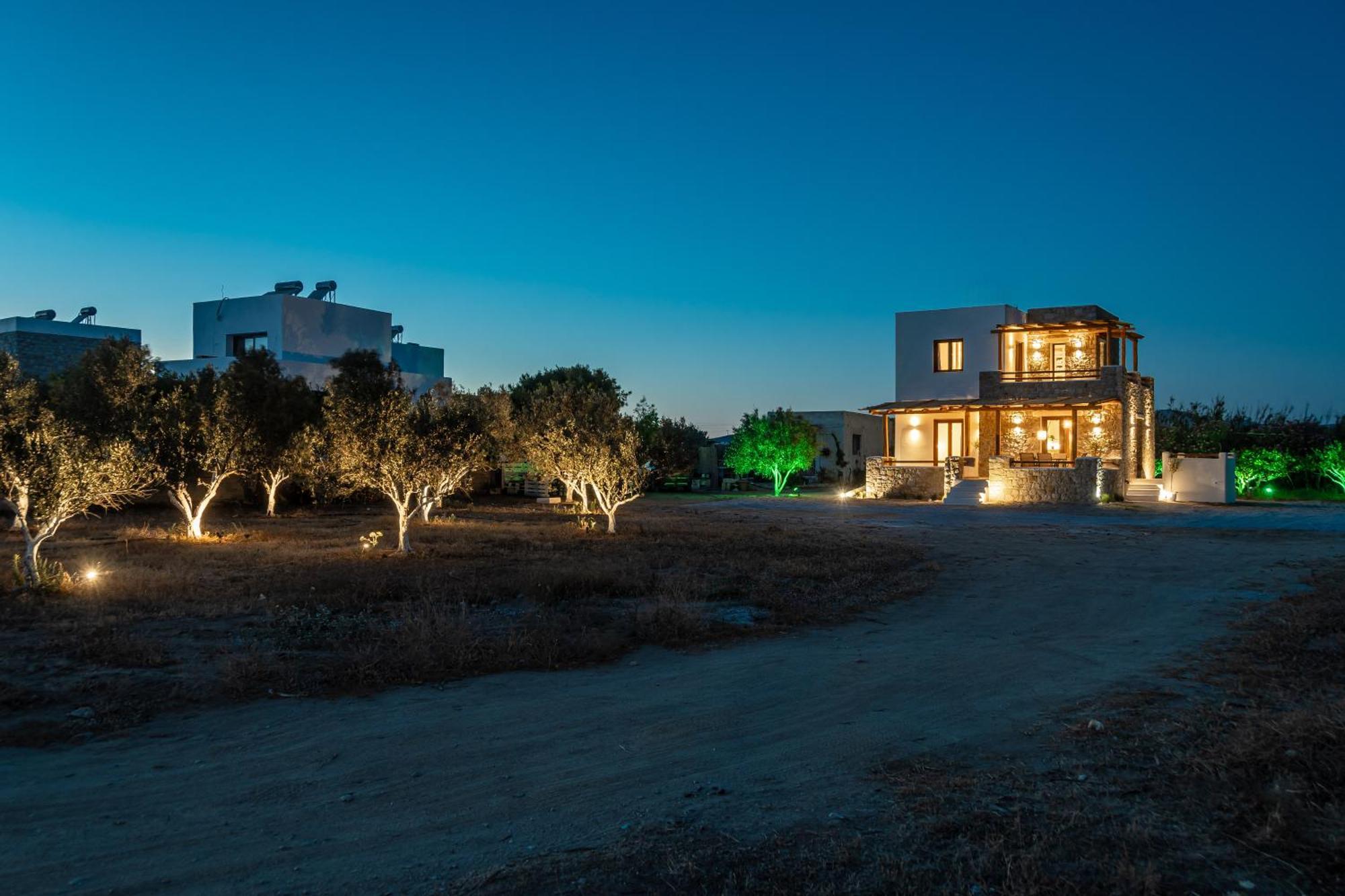 Naxos Beachwalk Villa Plaka Maragkas Kültér fotó