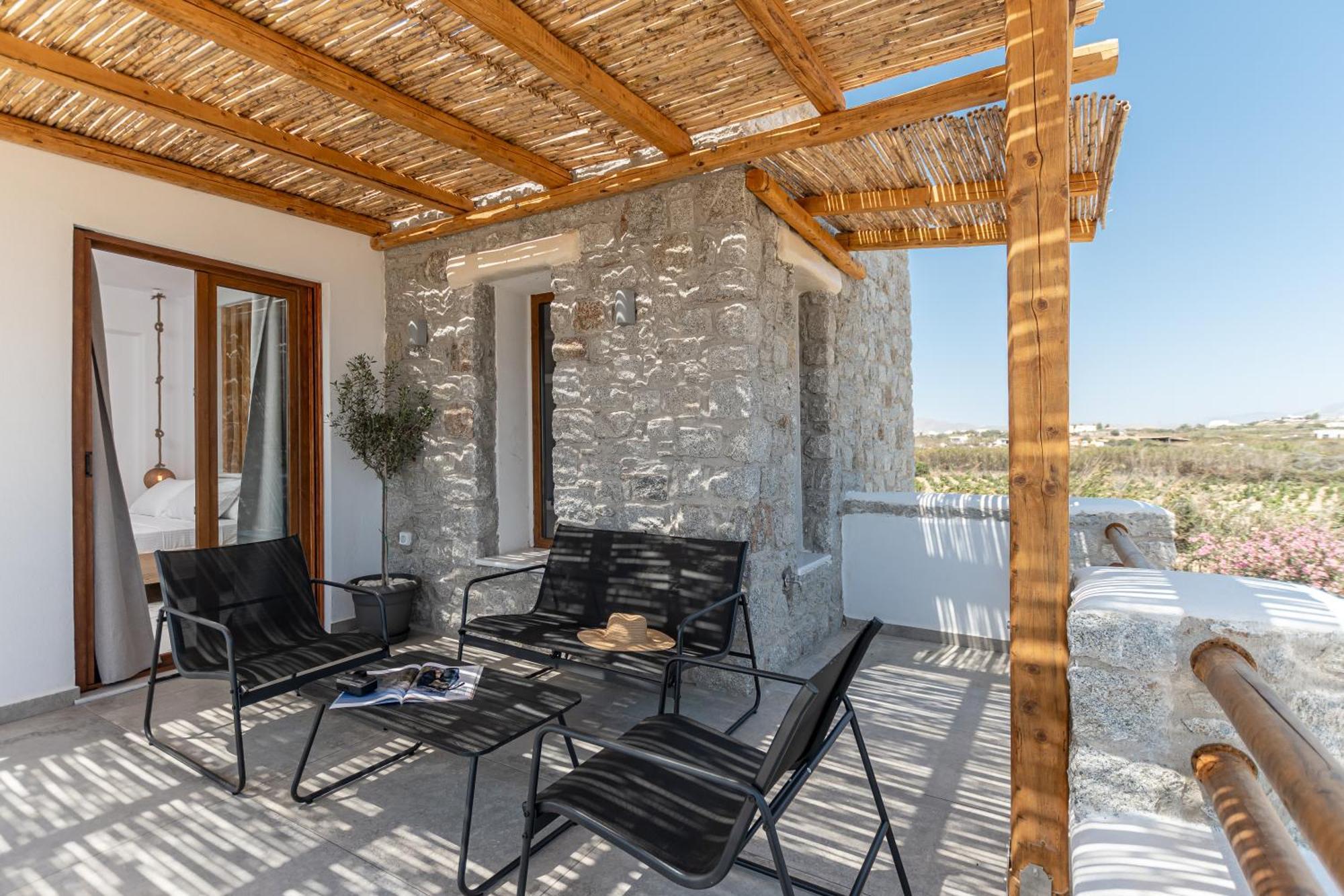 Naxos Beachwalk Villa Plaka Maragkas Kültér fotó