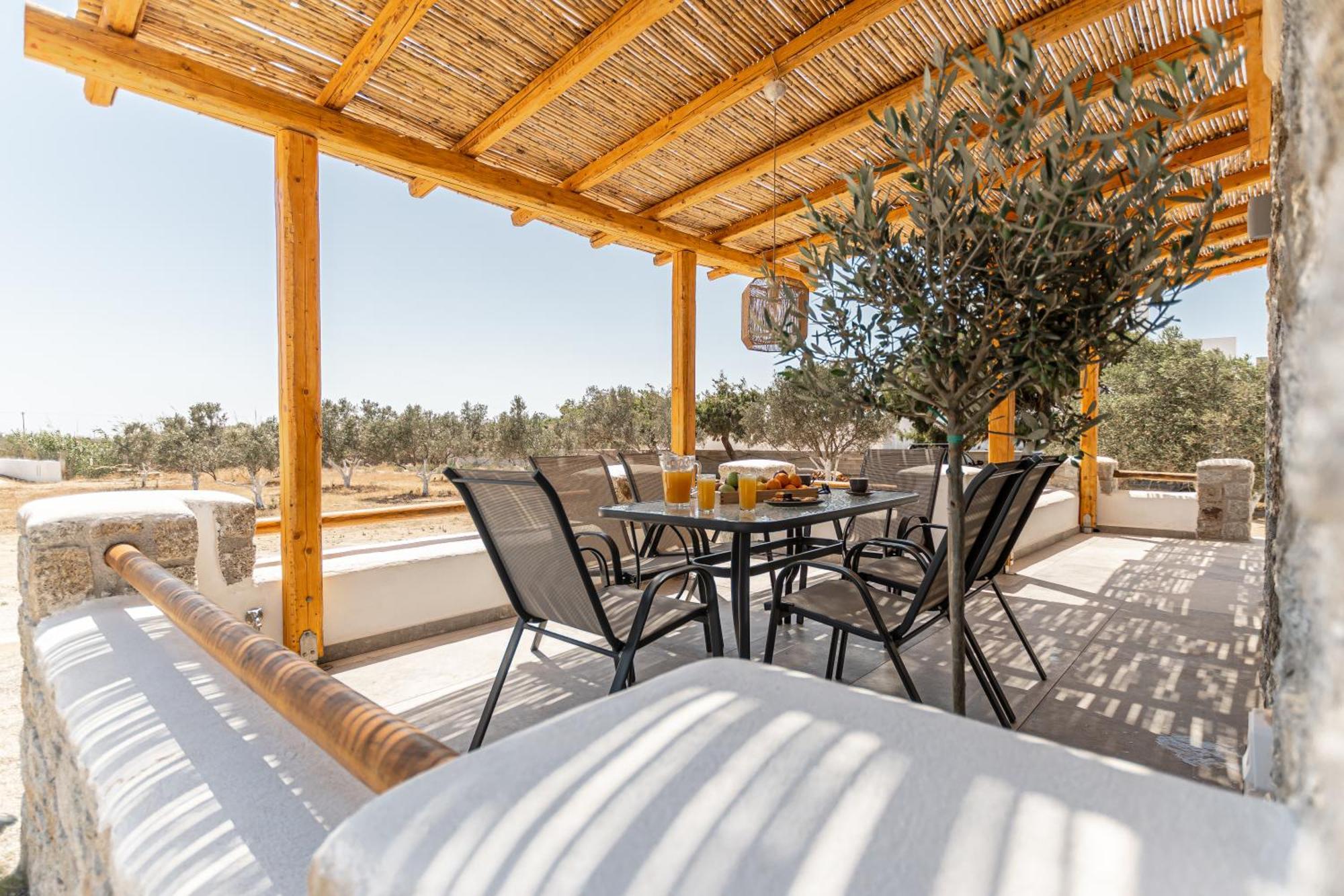 Naxos Beachwalk Villa Plaka Maragkas Kültér fotó