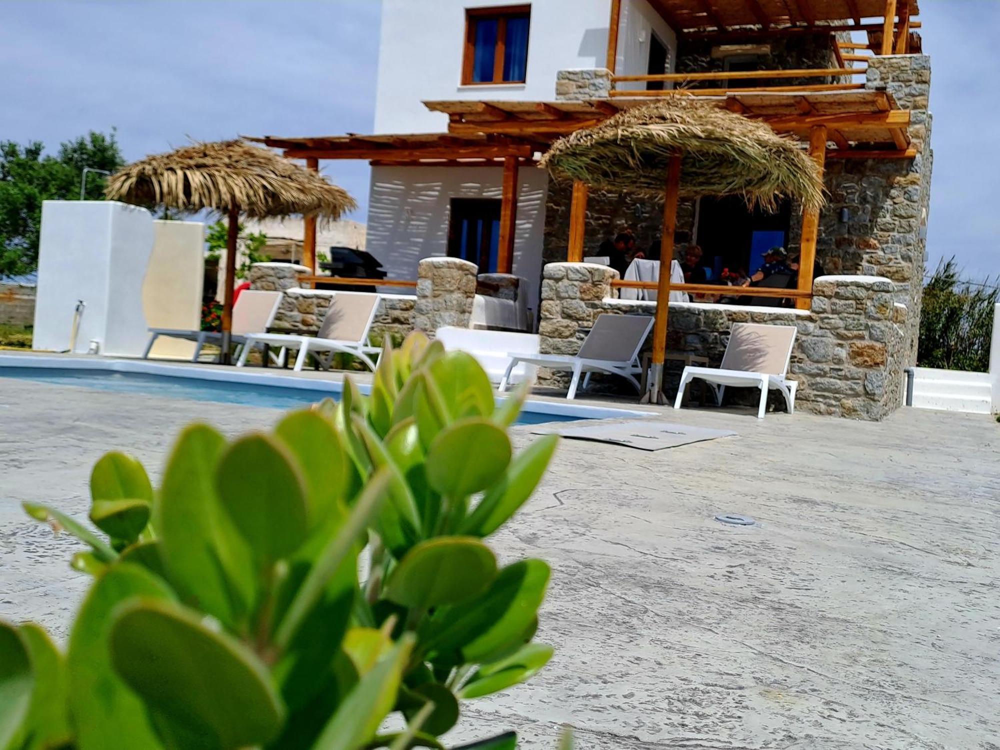Naxos Beachwalk Villa Plaka Maragkas Kültér fotó
